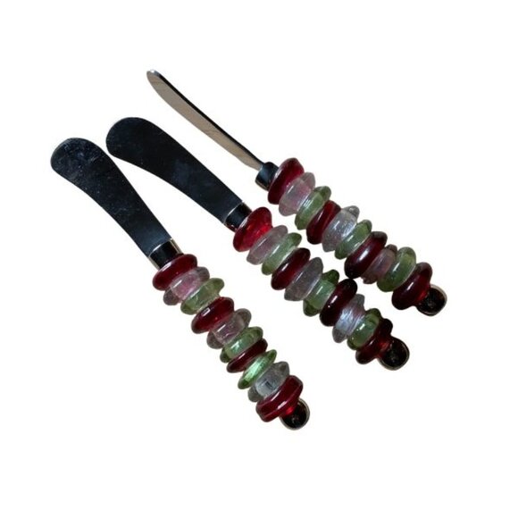 💙3/$30 Dinner Party Era Essential Cute Beaded Spreaders - Picture 1 of 5